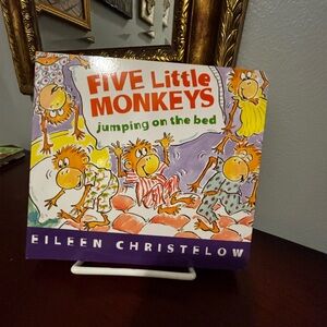 Five Little Monkeys Jumping On The Bed hardcover Book